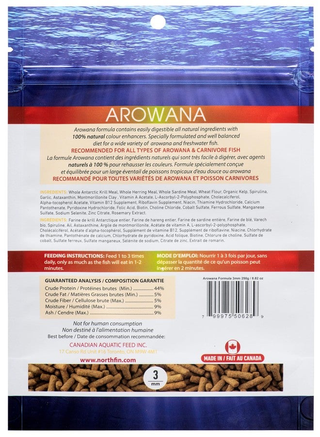 Northfin Food Arowana Formula Sticks, 250 g - Image 2